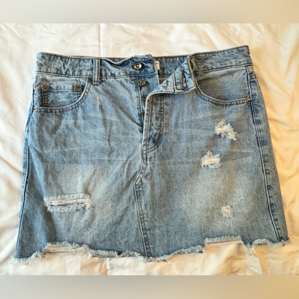 Women’s Jean skirt size large
